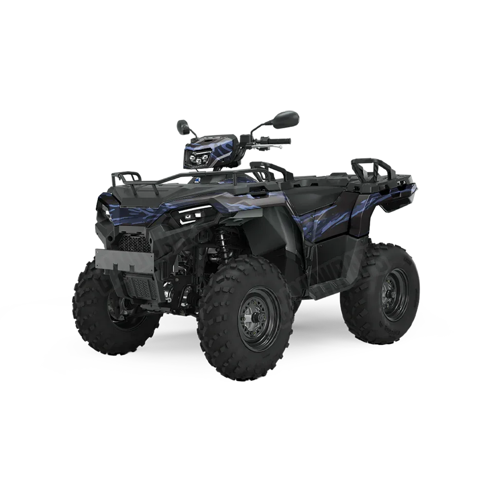 Vietnam Tiger Stripe Blue Midnight ATV Wraps