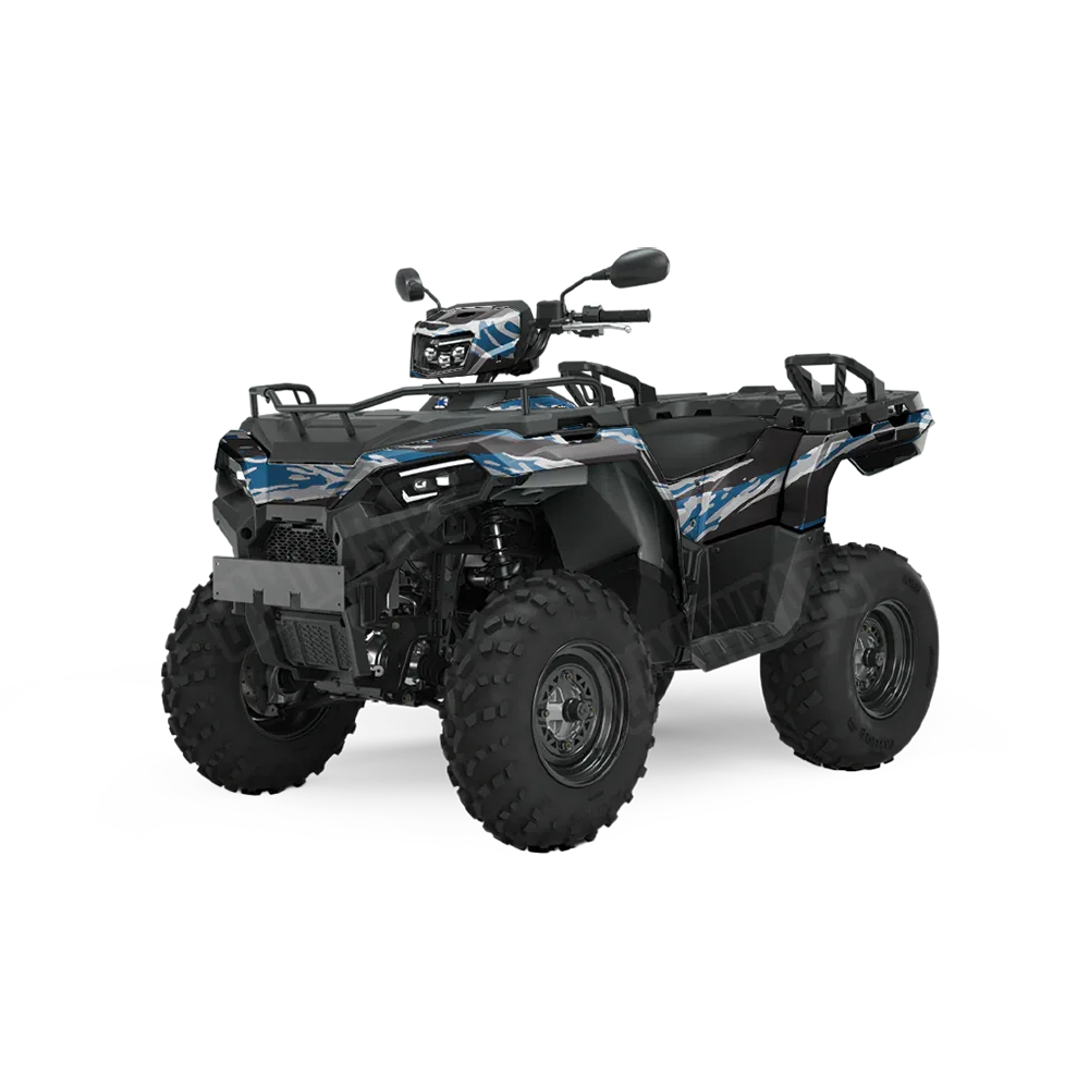 Vietnam Tiger Stripe Blue Tiger ATV Wraps