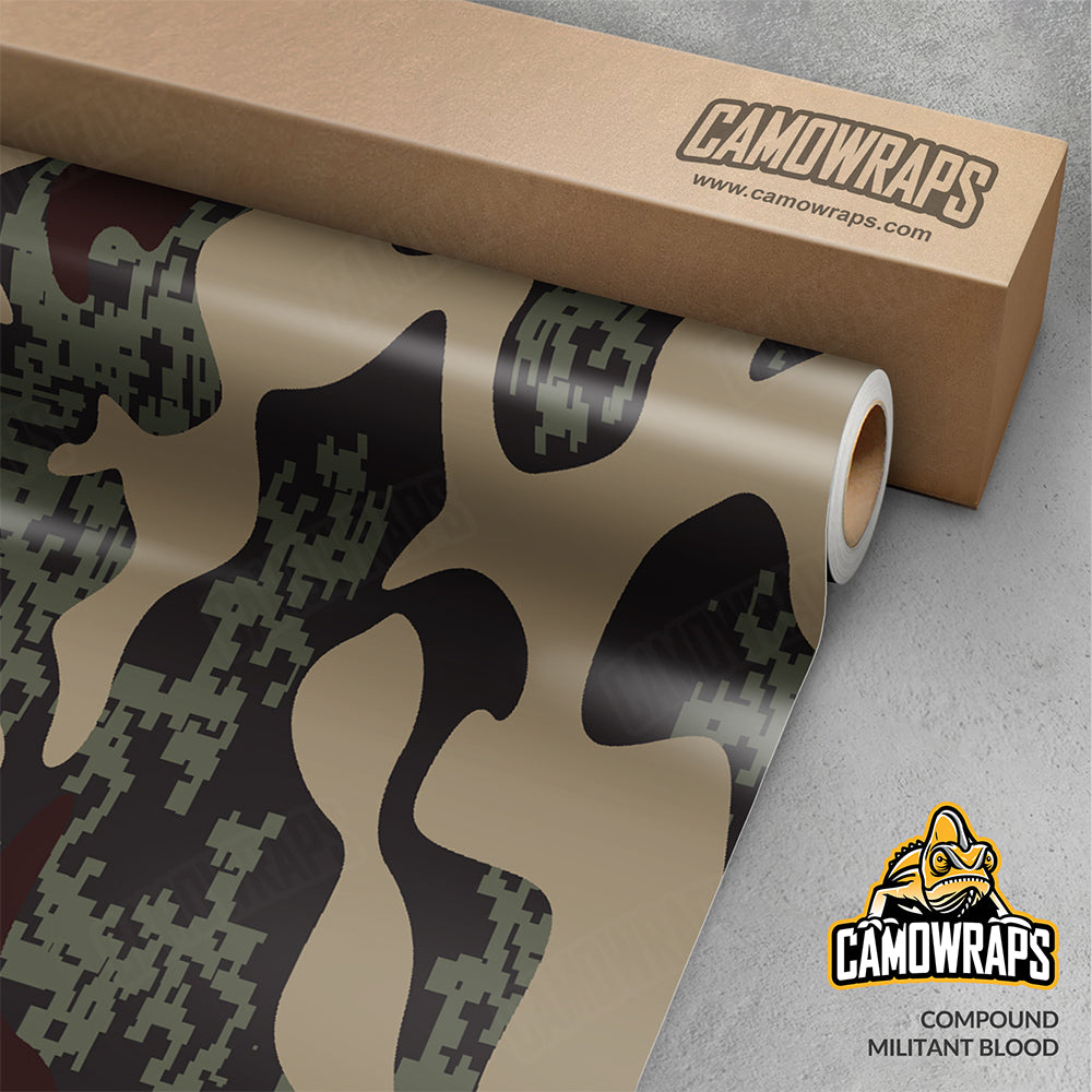 Compound Camo Vinyl Wraps