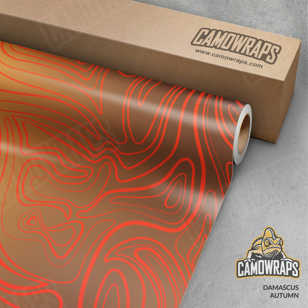 Damascus Autumn Camo Vinyl Wrap