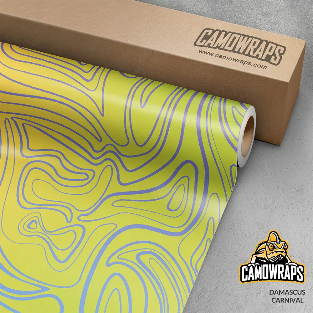 Damascus Carnival Gun Skin Vinyl Wrap