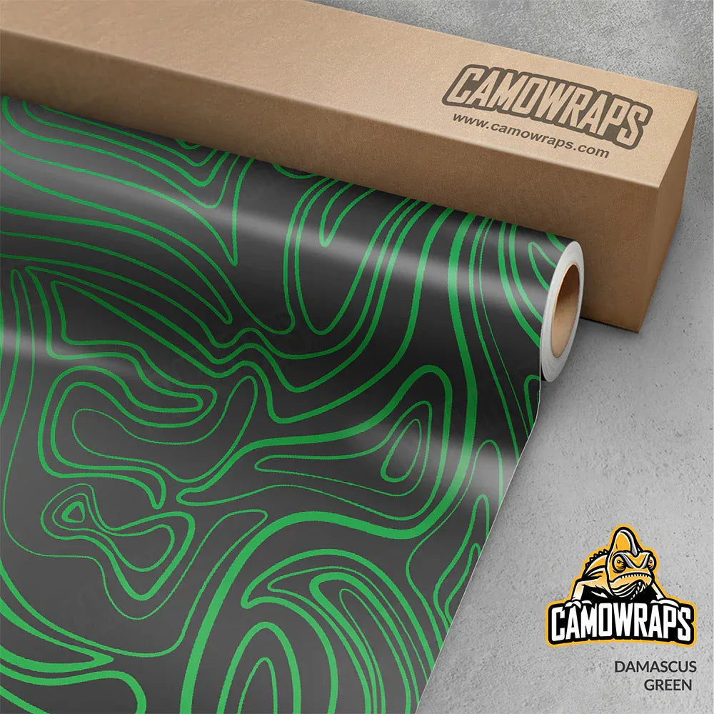 Damascus Green Gun Skin Vinyl Wrap