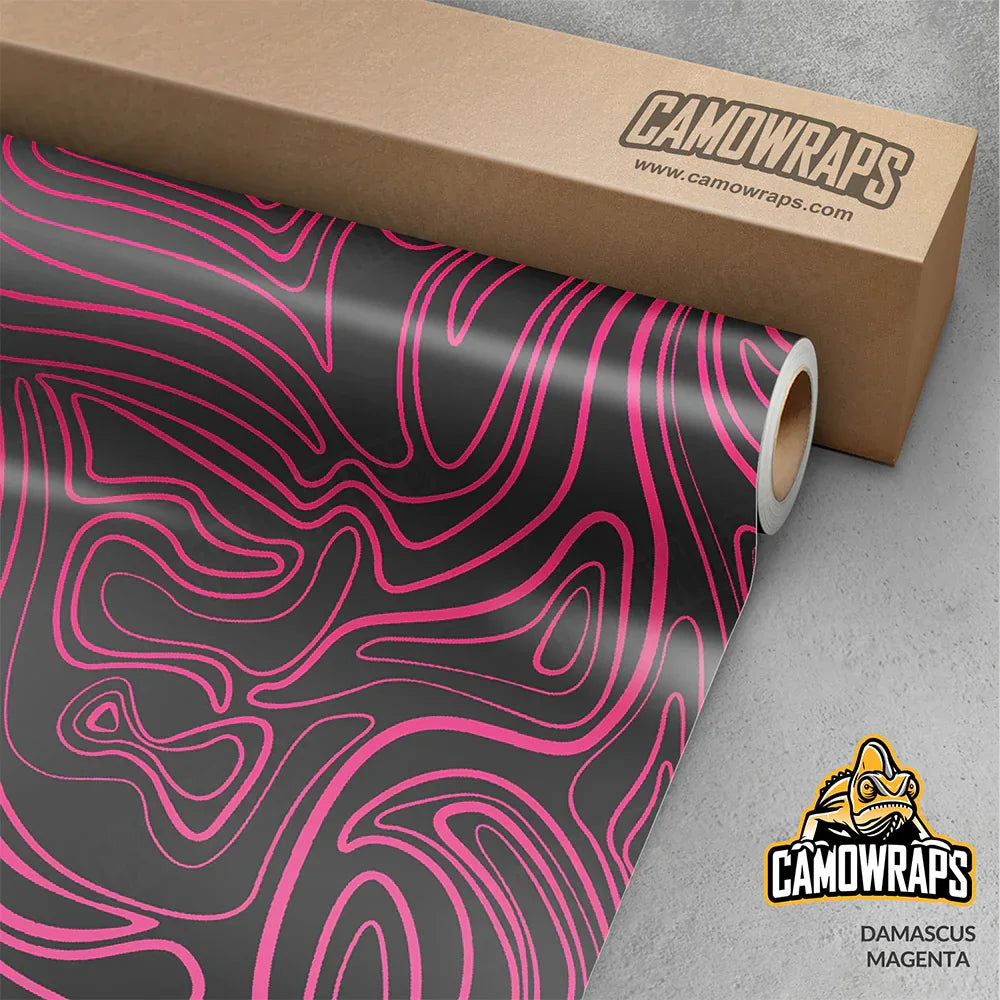 Damascus Magenta Gun Skin Vinyl Wrap