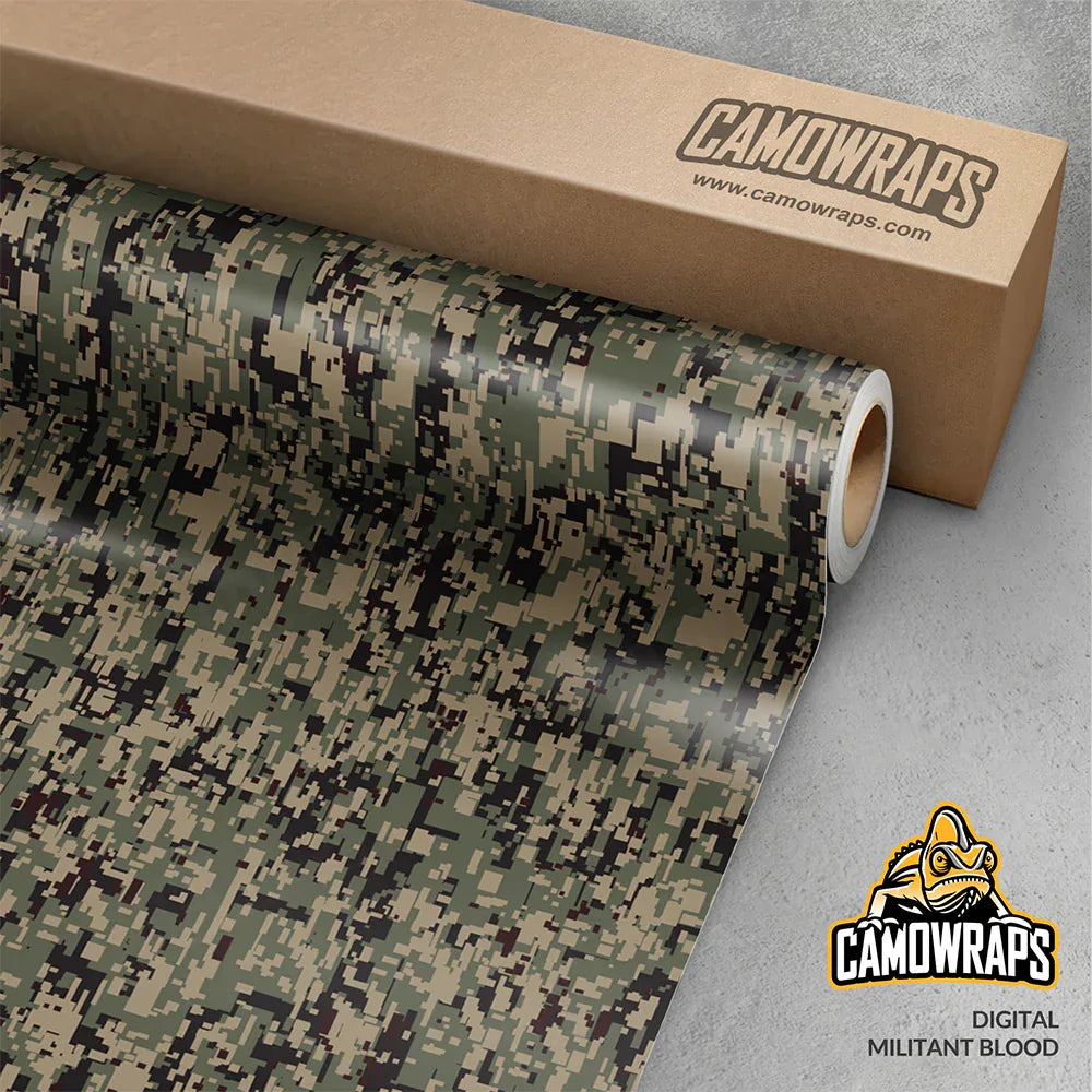 Digital Camo Vinyl Wraps - Camo Wraps