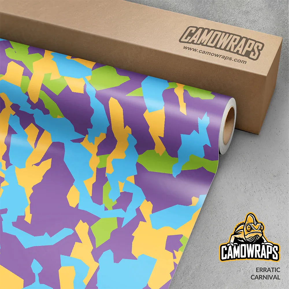 Erratic Carnival Gun Skin Vinyl Wrap