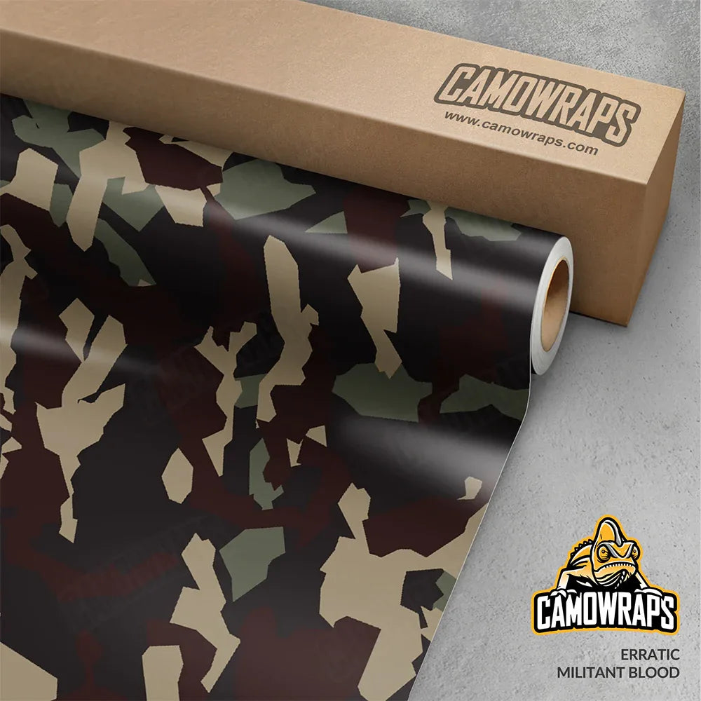 Erratic Camo Vinyl Wraps - Camo Wraps