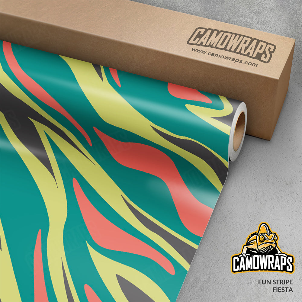 Fun Stripe Fiesta Gun Skin Vinyl Wrap