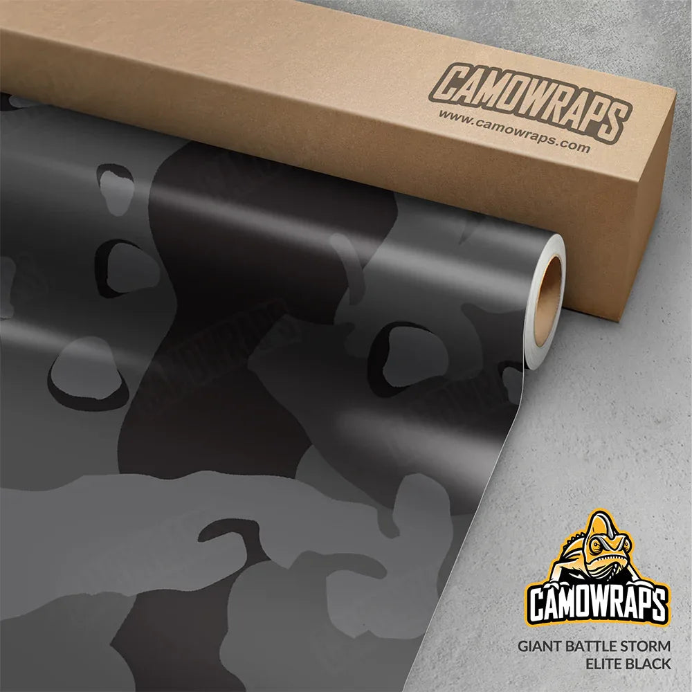 Battle Storm Elite Black Gun Skin Vinyl Wrap