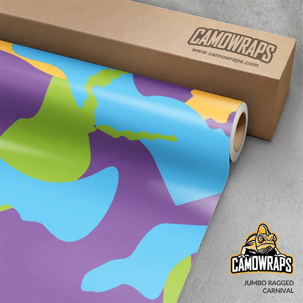 Ragged Camo Vinyl Wraps - Camo Wraps