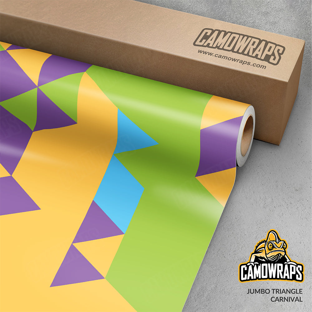 Triangle Carnival Gun Skin Vinyl Wrap