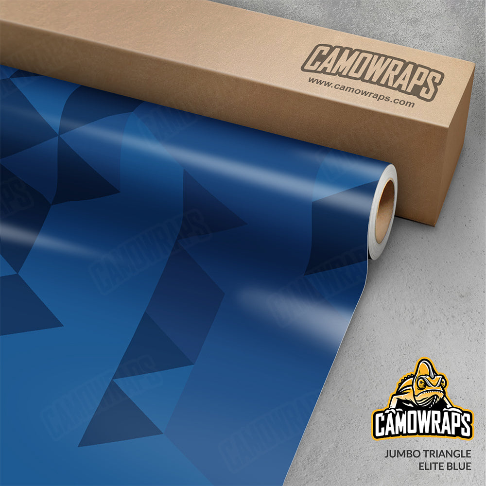 Triangle Elite Blue Gun Skin Vinyl Wrap