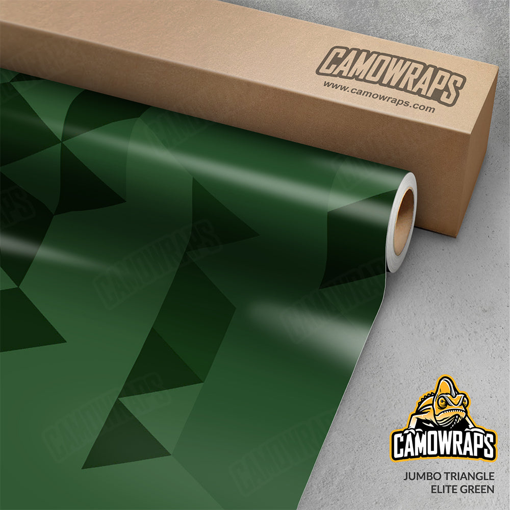 Triangle Elite Green Gun Skin Vinyl Wrap