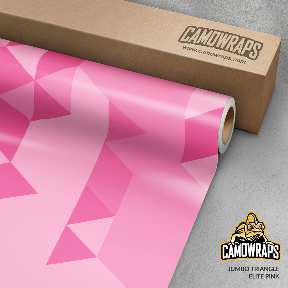 Triangle Elite Pink Gun Skin Vinyl Wrap