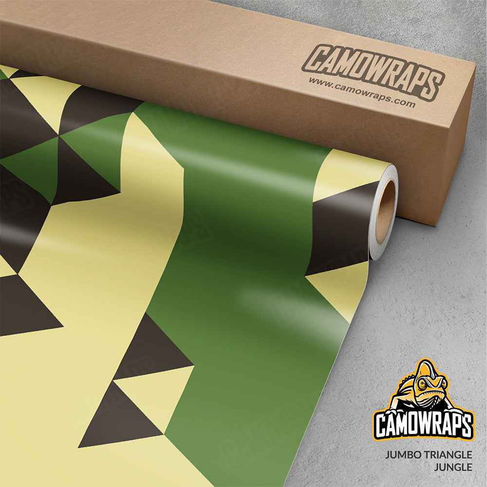 Triangle Jungle Gun Skin Vinyl Wrap