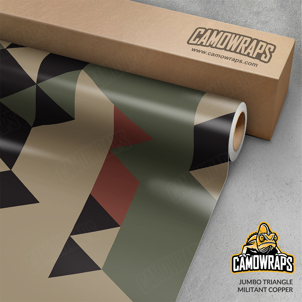 Triangle Militant Copper Gun Skin Vinyl Wrap