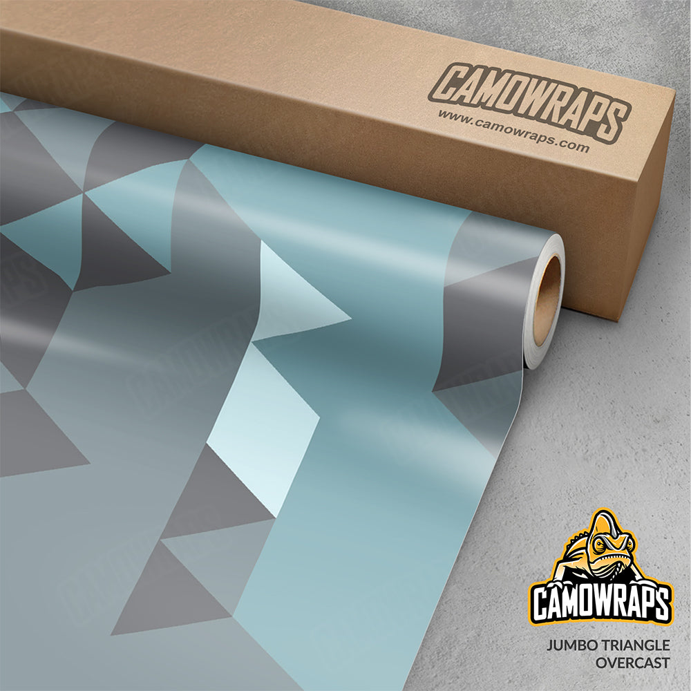 Triangle Overcast Gun Skin Vinyl Wrap