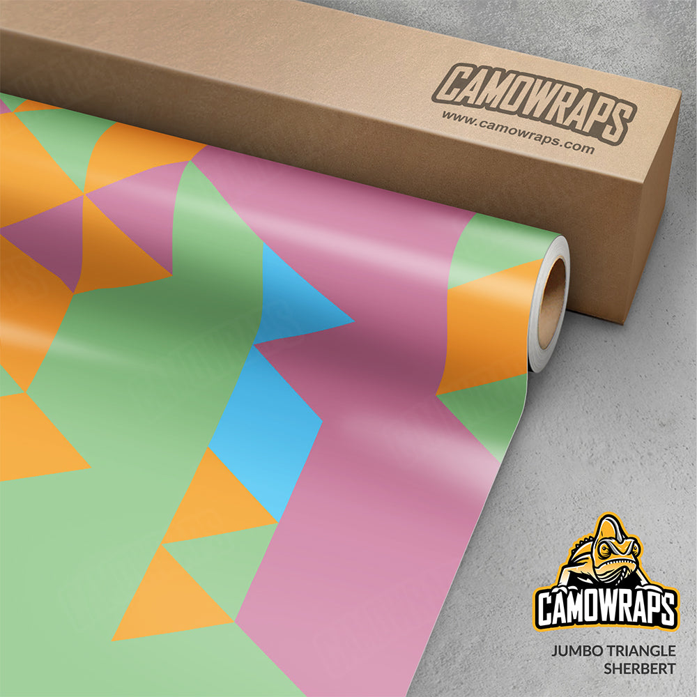 Triangle Sherbert Gun Skin Vinyl Wrap