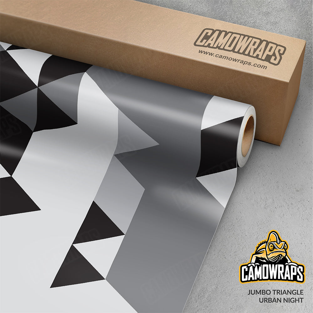 Triangle Urban Night Gun Skin Vinyl Wrap