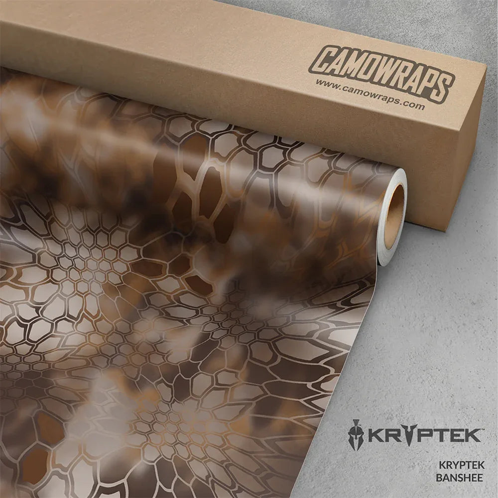 Kryptek Banshee Vinyl Wrap | Blowout Stock | 3M Media | Matte Finish | 5ft x 1ft | 489789
