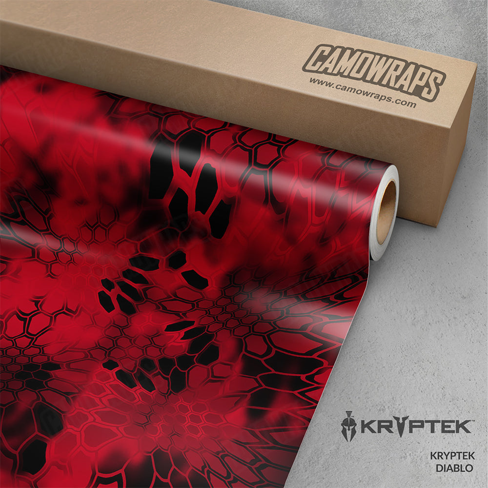 Kryptek Diablo Gun Skin Vinyl Wrap