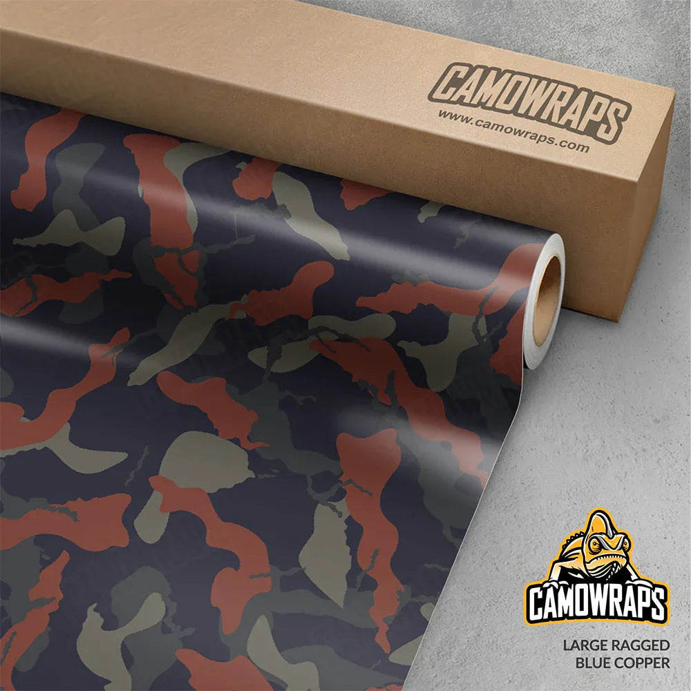 Ragged Camo Vinyl Wraps - Camo Wraps