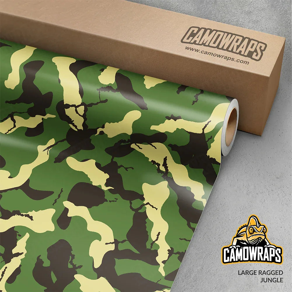 Ragged Camo Vinyl Wraps - Camo Wraps