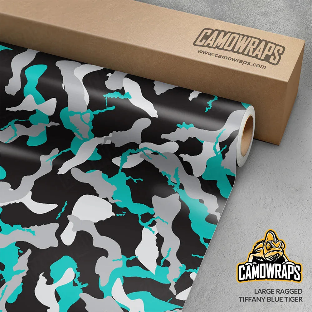 Ragged Camo Vinyl Wraps - Camo Wraps