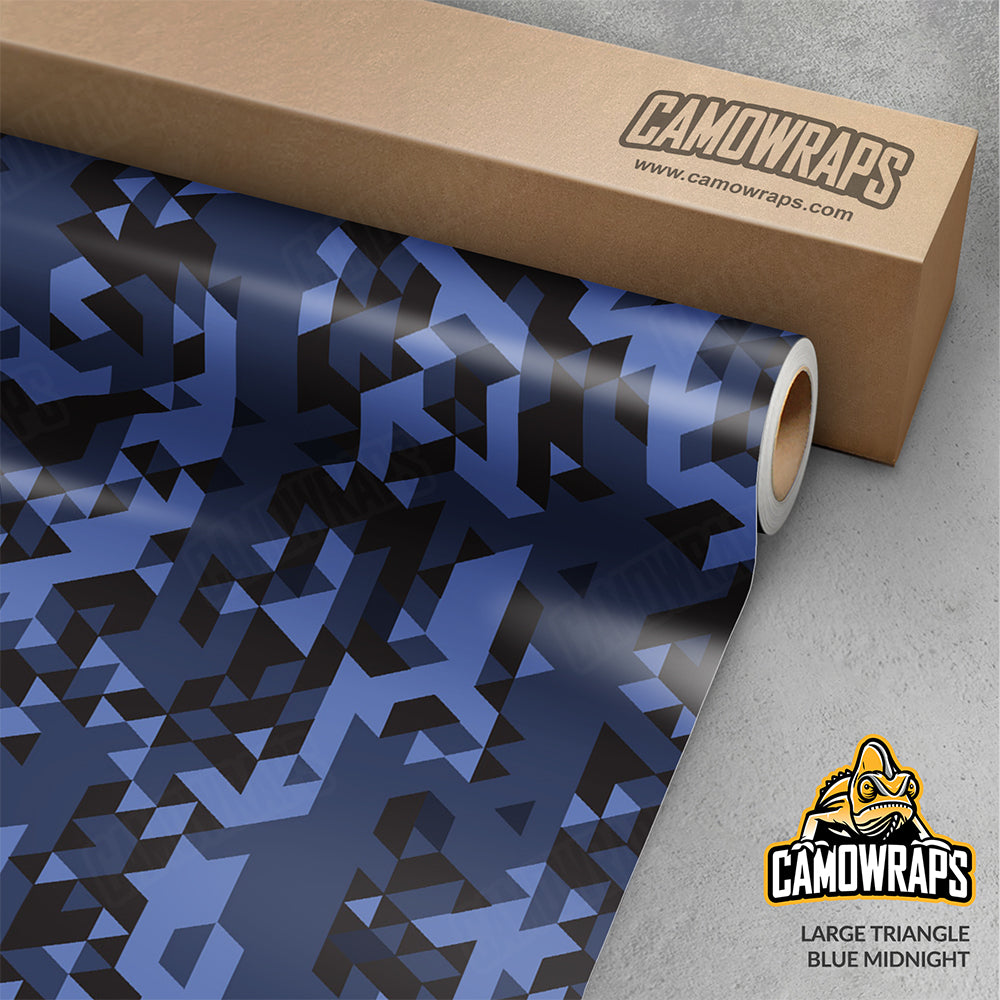 Triangle Blue Midnight Gun Skin Vinyl Wrap