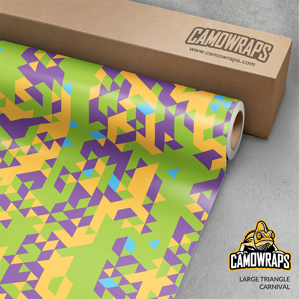 Triangle Carnival Gun Skin Vinyl Wrap