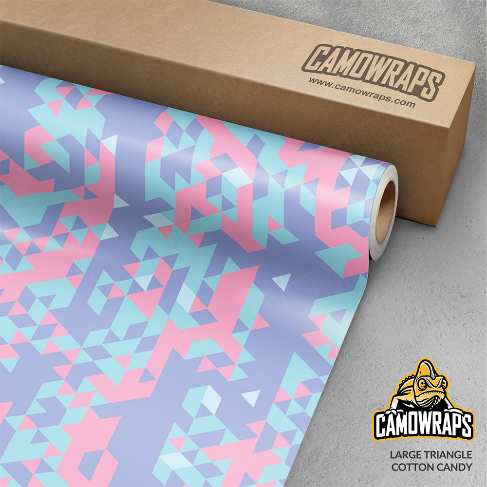 Triangle Cotton Candy Gun Skin Vinyl Wrap