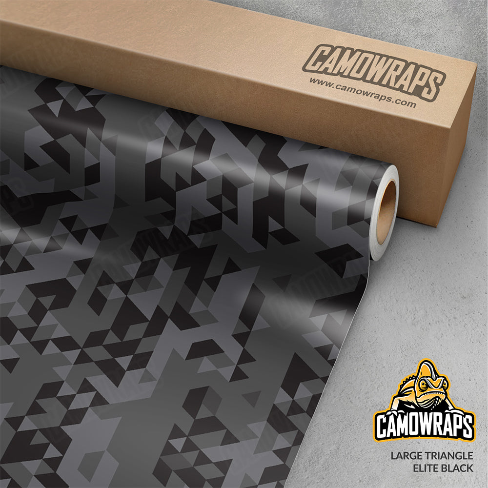 Triangle Elite Black Gun Skin Vinyl Wrap