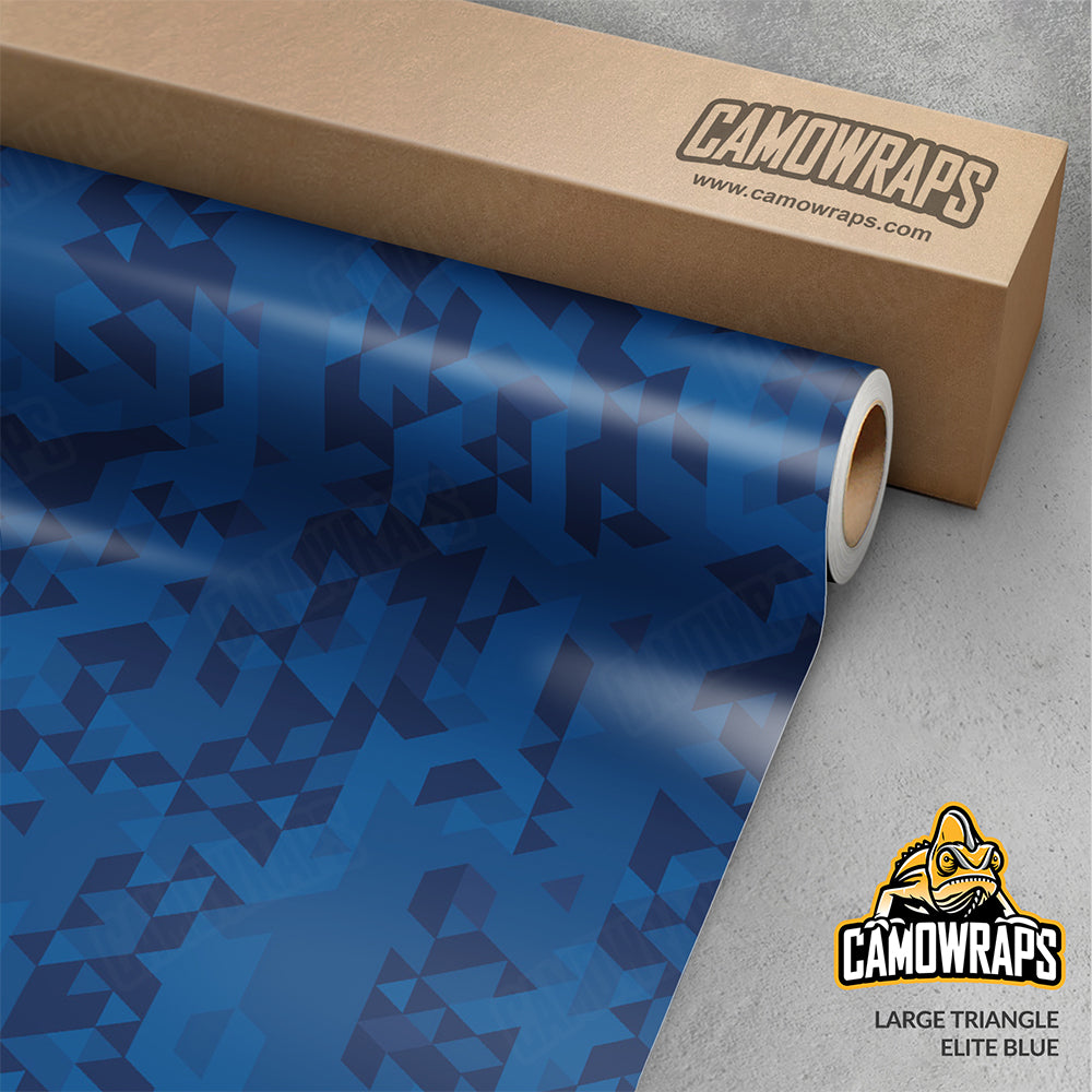 Triangle Elite Blue Gun Skin Vinyl Wrap