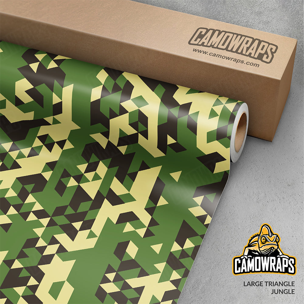 Triangle Jungle Gun Skin Vinyl Wrap