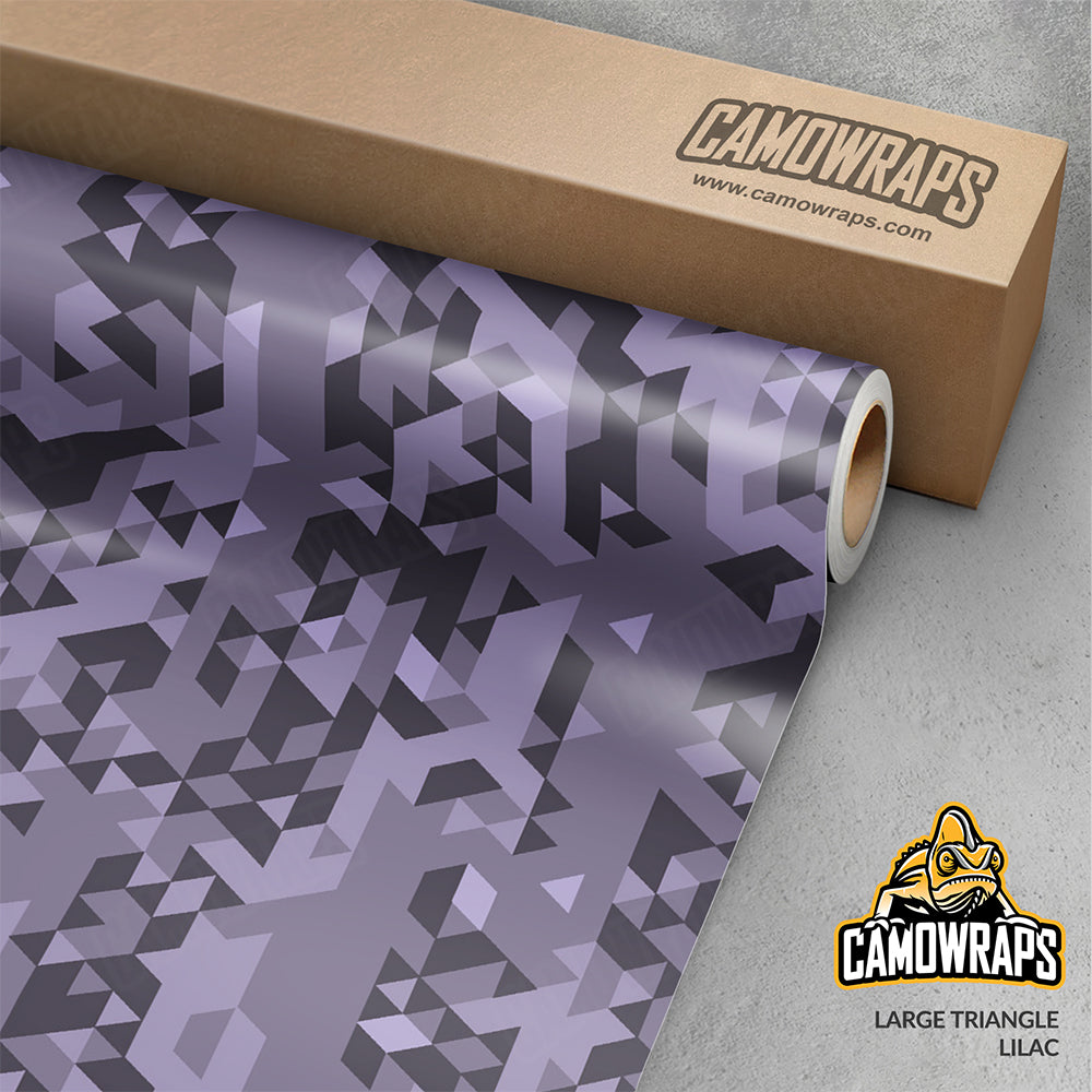 Triangle Lilac Gun Skin Vinyl Wrap