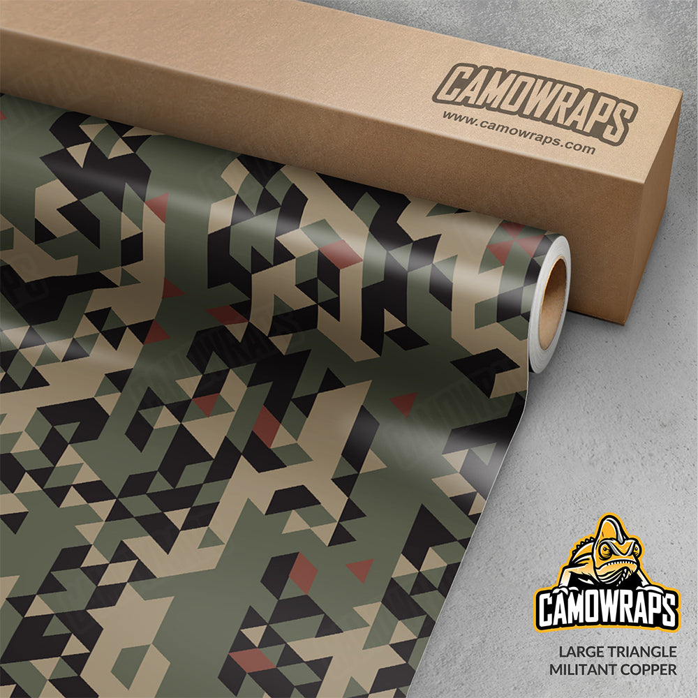 Triangle Militant Copper Gun Skin Vinyl Wrap