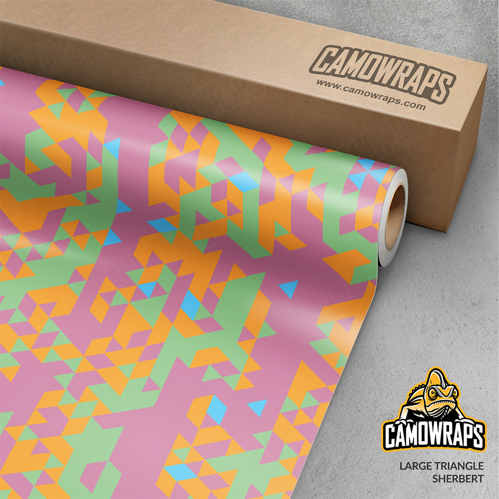 Triangle Sherbert Gun Skin Vinyl Wrap