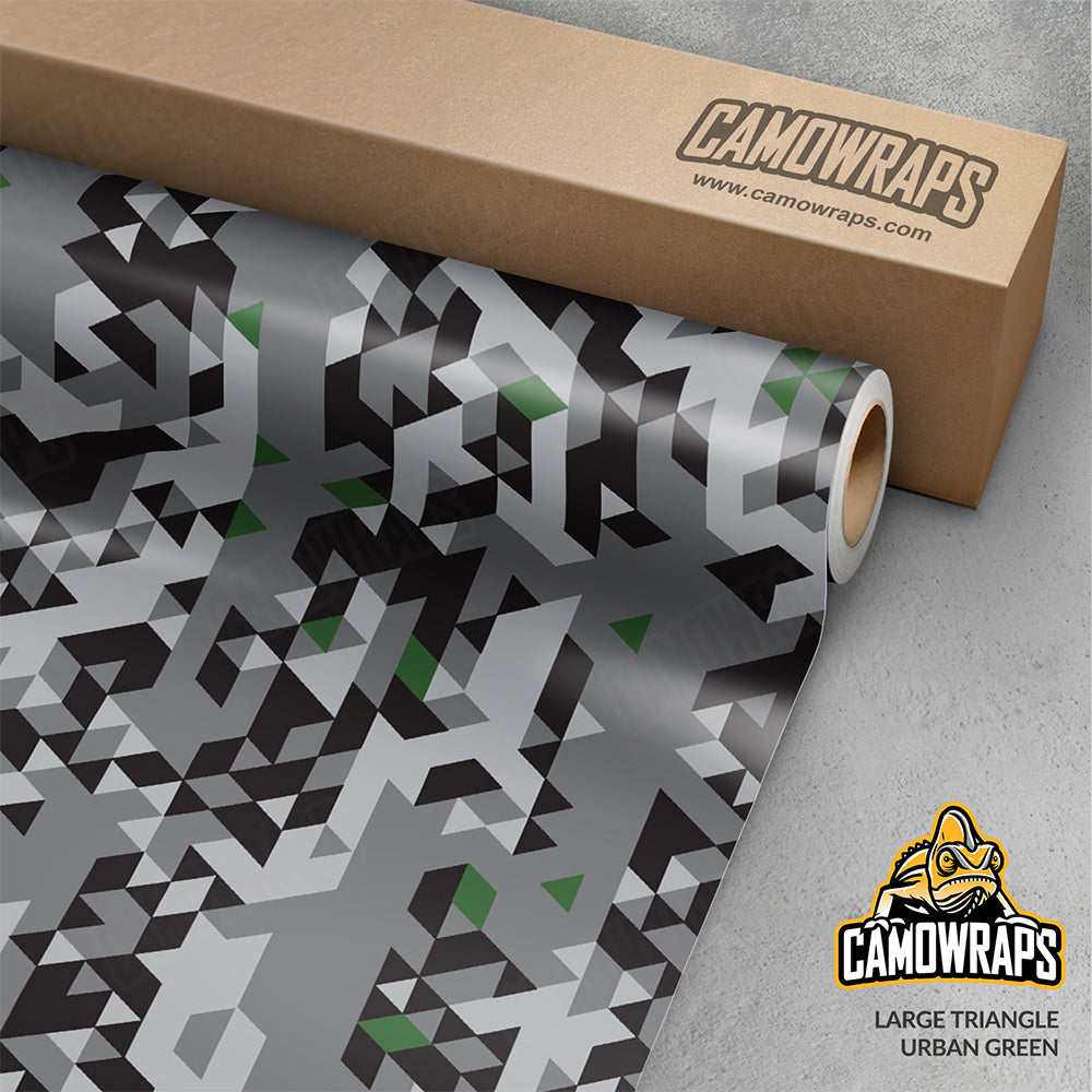 Triangle Urban Green Gun Skin Vinyl Wrap