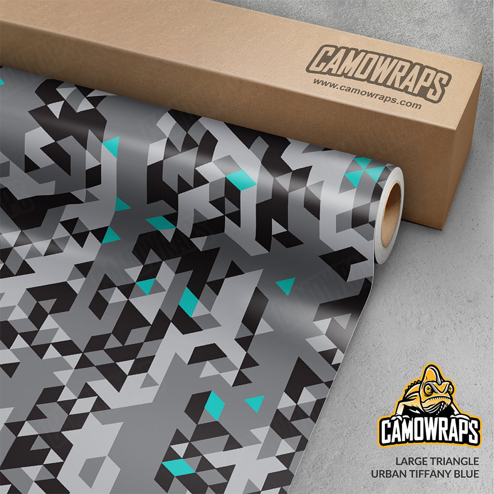 Triangle Urban Tiffany Blue Gun Skin Vinyl Wrap