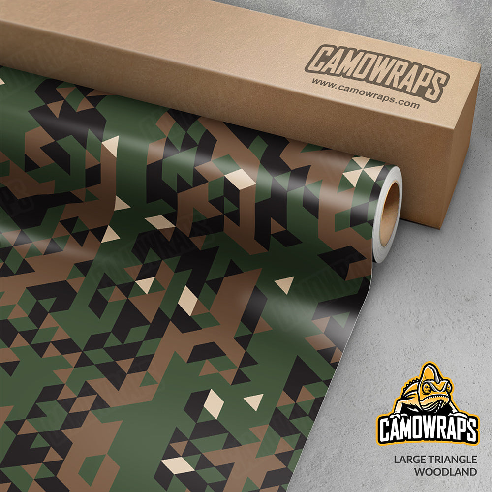 Triangle Woodland Gun Skin Vinyl Wrap