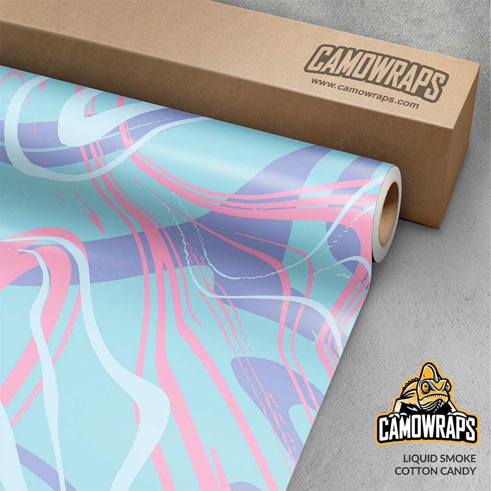 Liquid Smoke Cotton Candy Gun Skin Vinyl Wrap