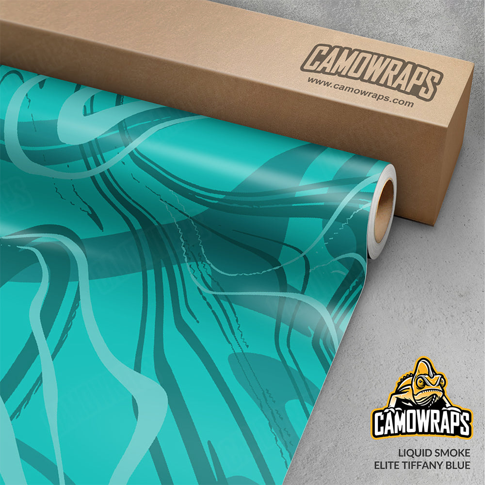 Liquid Smoke Elite Tiffany Blue Gun Skin Vinyl Wrap
