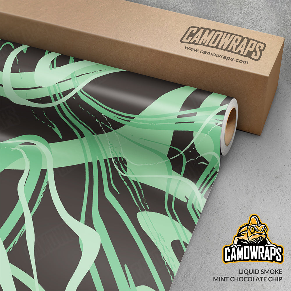Liquid Smoke Mint Chocolate Chip Gun Skin Vinyl Wrap
