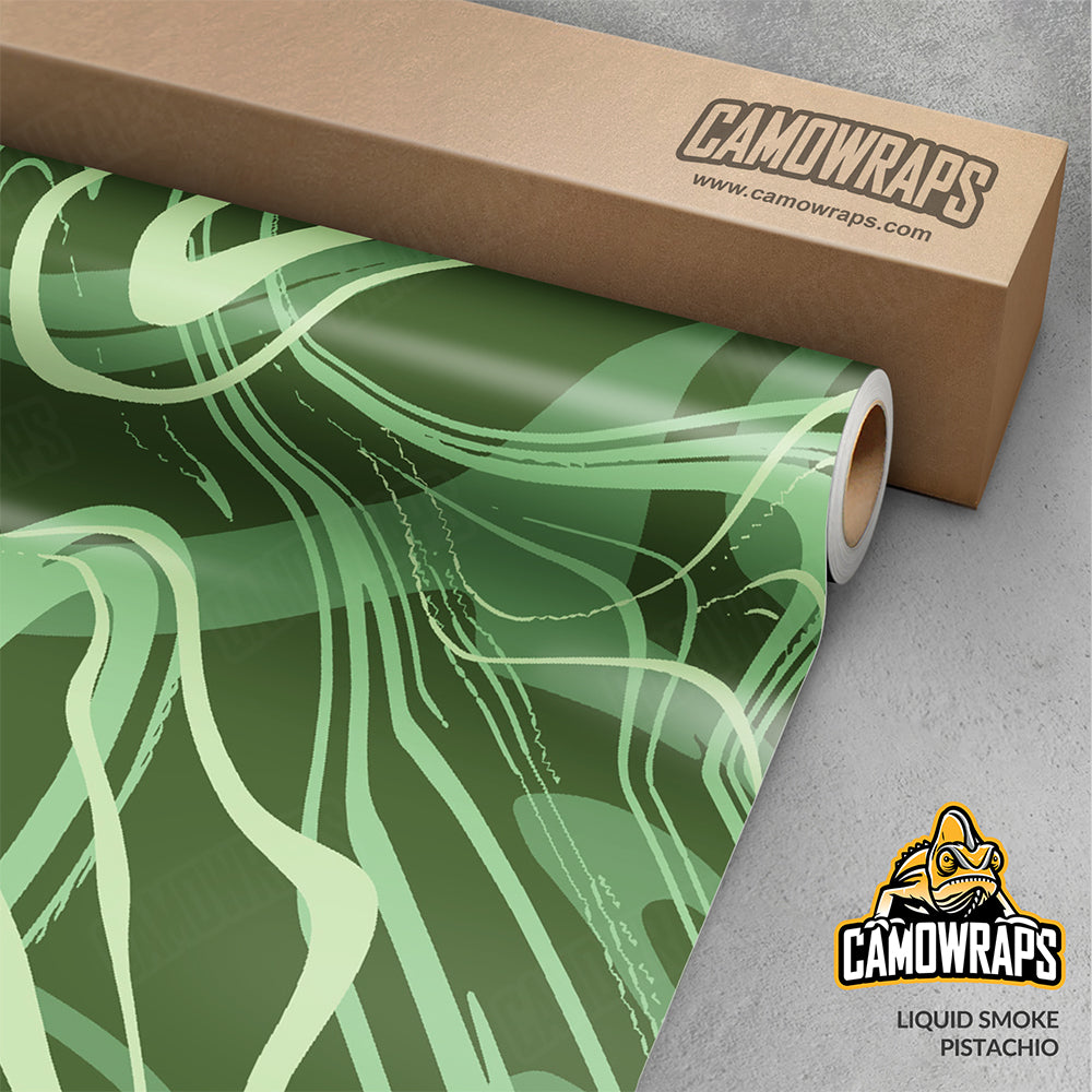 Liquid Smoke Pistachio Gun Skin Vinyl Wrap
