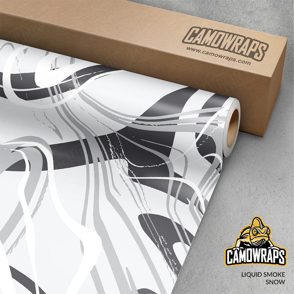 Liquid Smoke Snow Gun Skin Vinyl Wrap