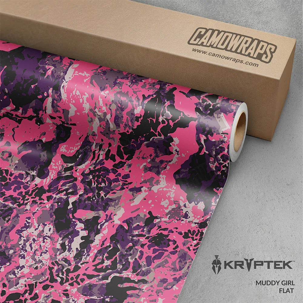 Muddy Girl Flat Gun Skin Vinyl Wrap