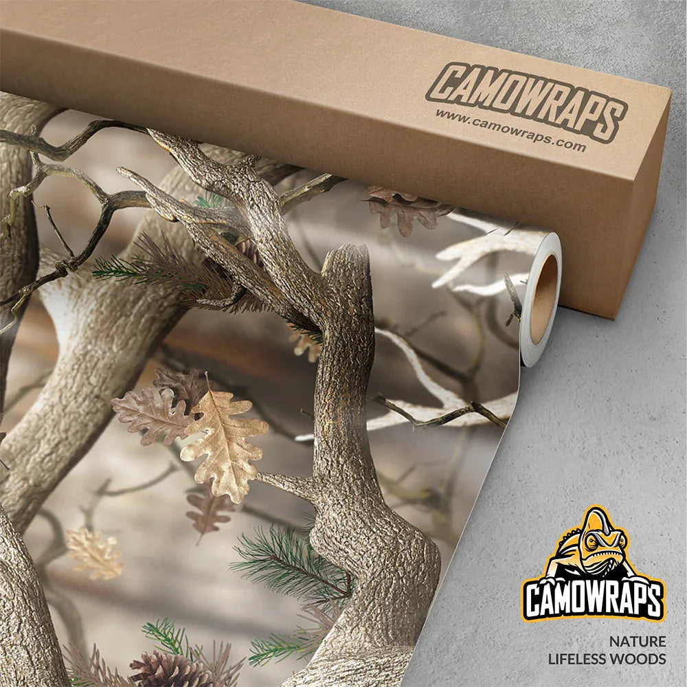 Nature Lifeless Woods Gun Skin Vinyl Wrap