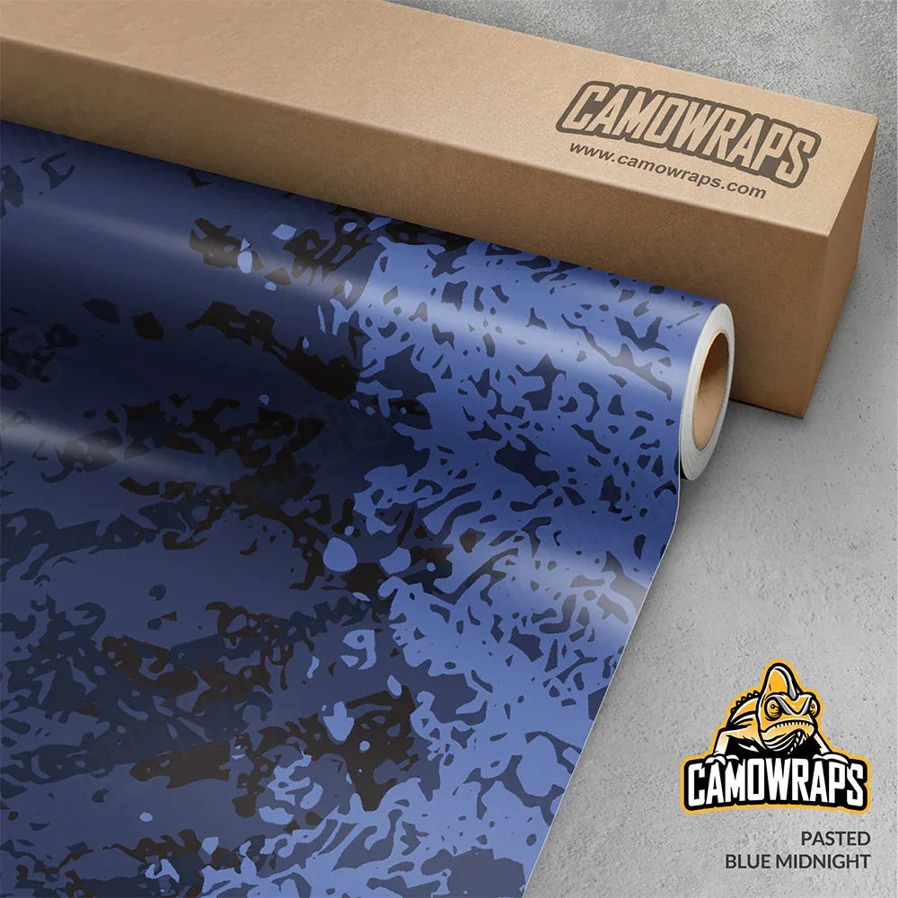 Pasted Blue Midnight Gun Skin Vinyl Wrap