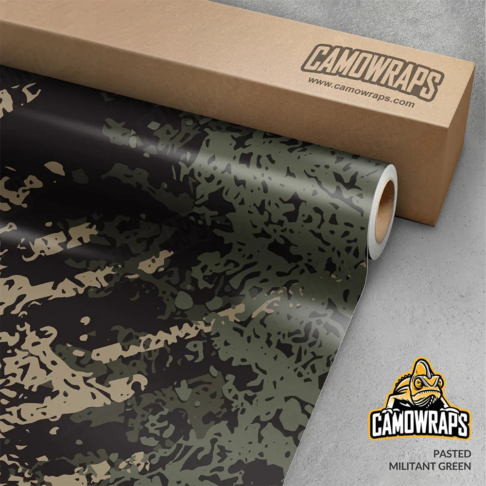 Pasted Camo Vinyl Wraps - Camo Wraps