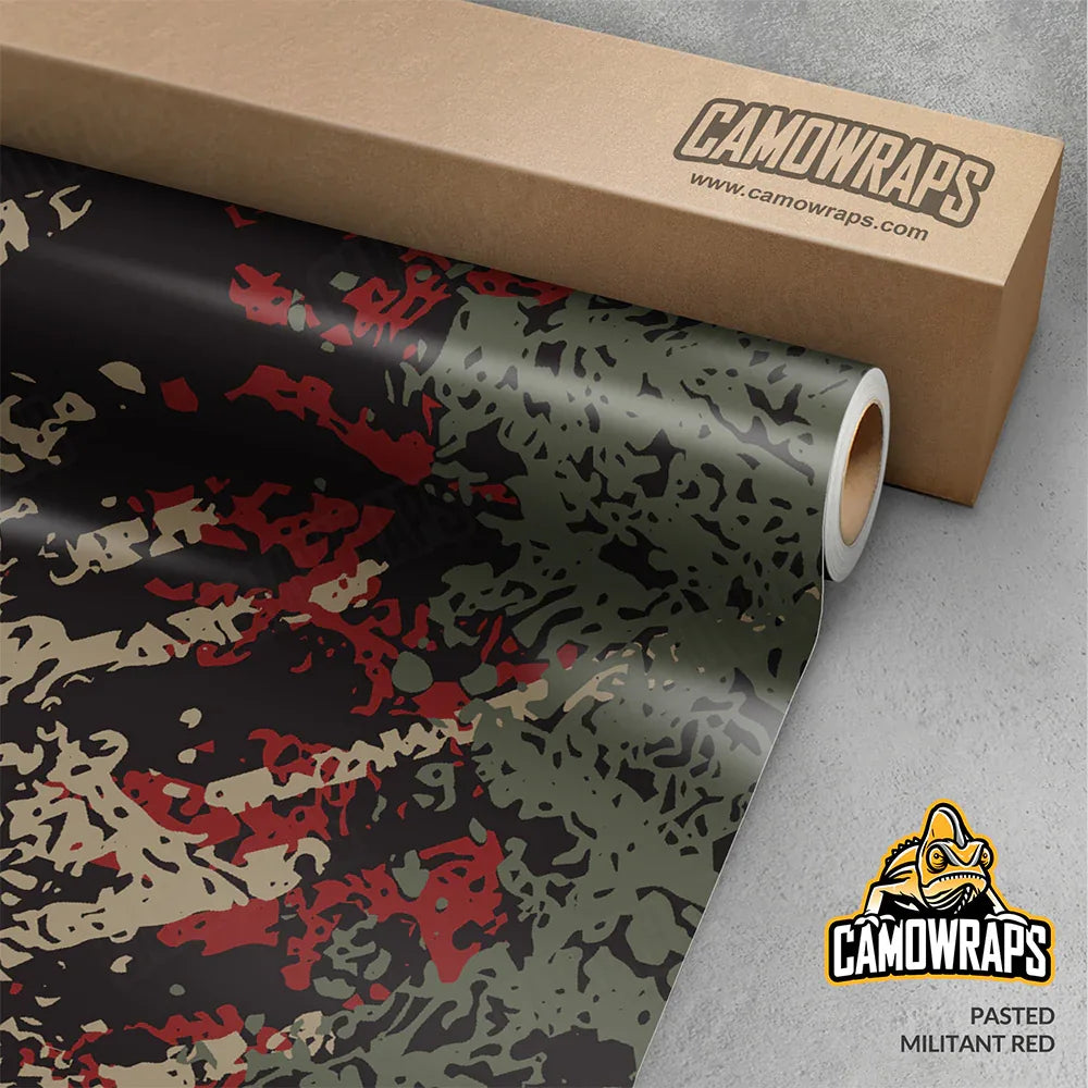 Pasted Camo Vinyl Wraps - Camo Wraps