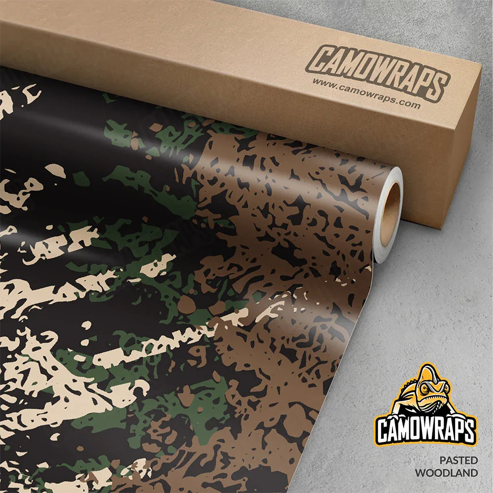 Pasted Camo Vinyl Wraps - Camo Wraps